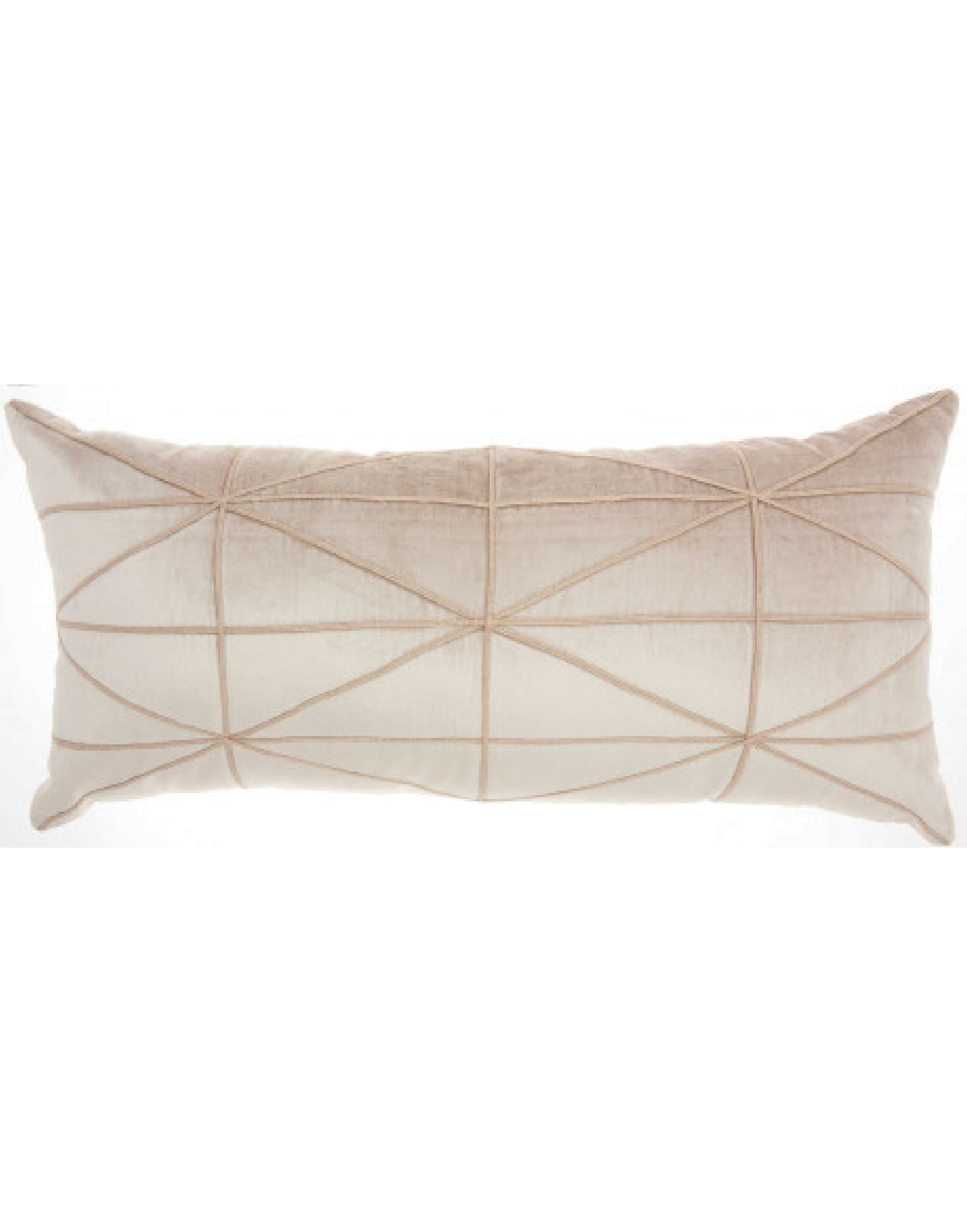 Almohada decorativa beige/dorado