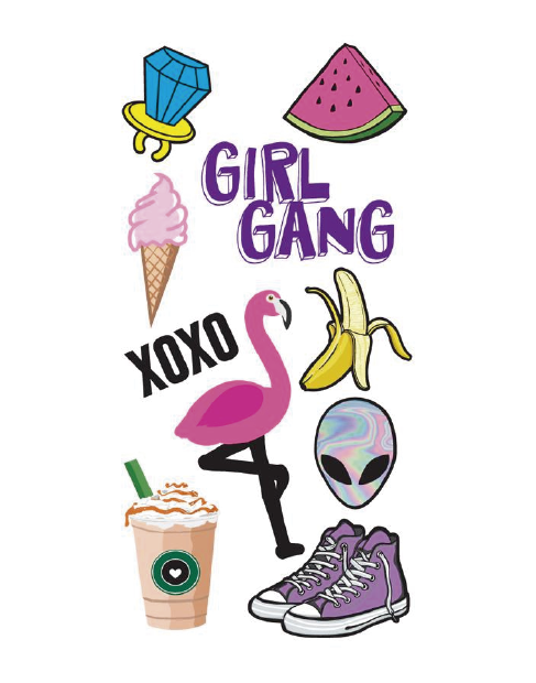 Sticker Girl Gang